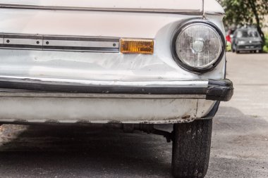 Retro eski araba tampon