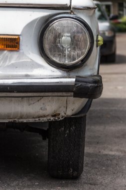 Retro eski araba tampon