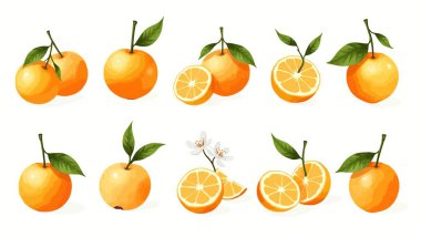 Yapraklı portakal suyu..