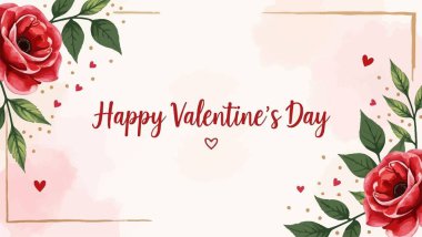 Sevgililer günün kutlu olsun tebrik kartı..