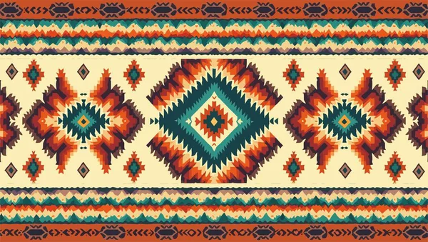 Vektör seamless etnik tribal modeli