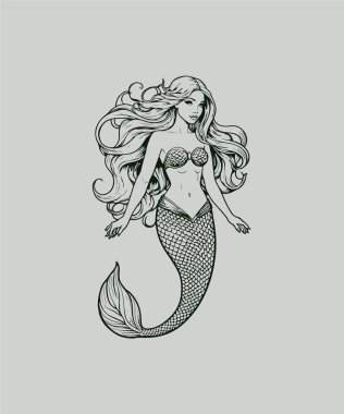 2026 Deniz Kızı Çizgisi Sanatı