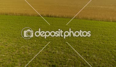 Alanları üzerinde hava Önden Görünüm