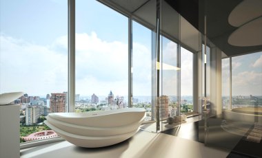 İç banyo apartman Kiev Merkezi