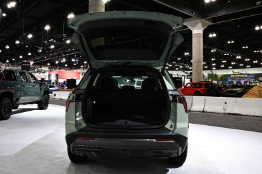 2026 Chevrolet Equinox Activ, 2025 Los Angeles Otomobil Fuarı. Los Angeles Otomobil Fuarı Kuzey Amerika 'daki en büyük otomobil fuarlarından biridir.