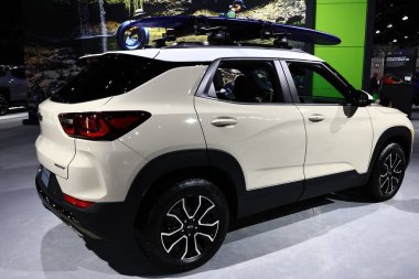 2026 Chevrolet Trailblazer Activ, 2025 Los Angeles Otomobil Fuarı. Los Angeles Otomobil Fuarı Kuzey Amerika 'daki en büyük otomobil fuarlarından biridir.