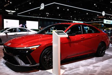 2026 Hyundai Elantra N Hattı 2025 Los Angeles Otomobil Fuarı. Los Angeles Otomobil Fuarı Kuzey Amerika 'daki en büyük otomobil fuarlarından biridir.