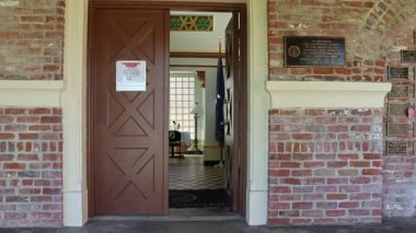 Los Angeles, Kaliforniya - 23 Kasım 2025: Los Angeles Ulusal Mezarlığı (ABD Ulusal Mezarlığı) 950 Güney Sepulveda Bulvarı 'nda yer almaktadır..