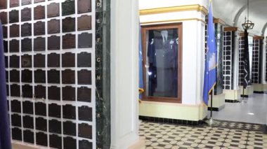 Los Angeles, Kaliforniya - 23 Kasım 2025: Los Angeles Ulusal Mezarlığı (ABD Ulusal Mezarlığı) 950 Güney Sepulveda Bulvarı 'nda yer almaktadır..