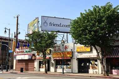 Los Angeles, Kaliforniya - 4 Kasım 2025 Çin Mahallesi, Los Angeles 'ın tarihi kültür bölgesi