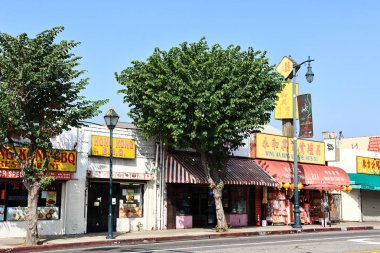 Los Angeles, Kaliforniya - 4 Kasım 2025 Çin Mahallesi, Los Angeles 'ın tarihi kültür bölgesi