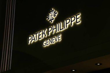 Beverly Hills, California - 30 Kasım 2025: PATEK PHILIPPE lüks saat butiği Rodeo Drive, Beverly Hills