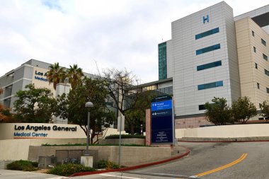 Los Angeles, Kaliforniya - 5 Kasım 2025 Los Angeles Genel Tıp Merkezi Hastanesi