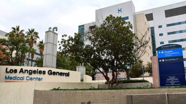Los Angeles, Kaliforniya - 5 Kasım 2025 Los Angeles Genel Tıp Merkezi Hastanesi