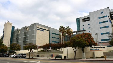 Los Angeles, Kaliforniya - 5 Kasım 2025 Los Angeles Genel Tıp Merkezi Hastanesi
