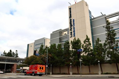 Los Angeles, Kaliforniya - 5 Kasım 2025 Los Angeles Genel Tıp Merkezi Hastanesi