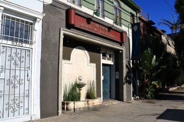 Culver City, California - 6 Kasım 2025: Jurassic Technology Müzesi 9341 Venedik Bulvarı, Culver City, Los Angeles