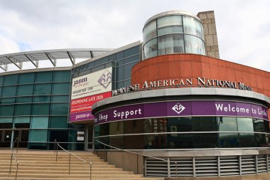 Los Angeles, Kaliforniya - 5 Kasım 2025: 1. Cadde, Los Angeles 'taki Japon Ulusal Müzesi