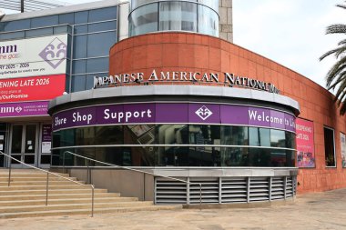 Los Angeles, Kaliforniya - 5 Kasım 2025: 1. Cadde, Los Angeles 'taki Japon Ulusal Müzesi