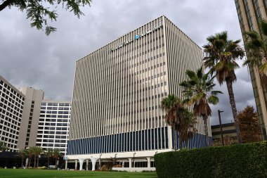 Los Angeles, California - 20 Kasım 2025: Los Angeles Uluslararası Havalimanı yakınlarındaki Hyatt Place ve Hyatt House otelleri