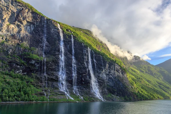 Sette cascate sorelle — Foto Stock