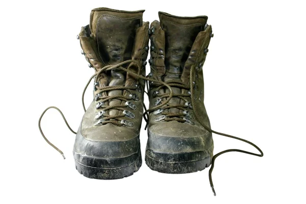 Muddy Walking Shoes — Stock Photo, Image