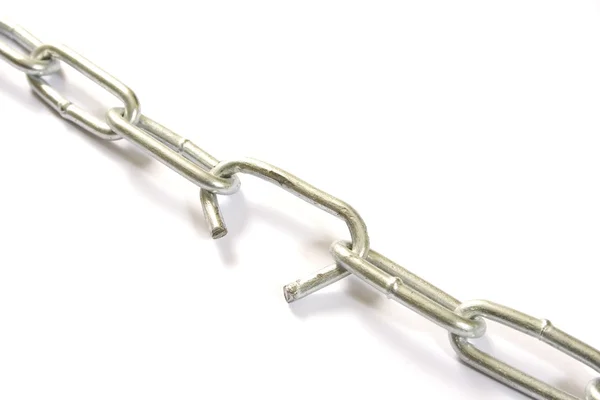 Loose link, chain — Stock Photo, Image