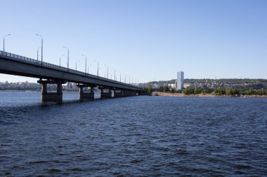 Saratov Engels Volga Nehri Köprüsü
