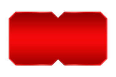 boş kırmızı rozet ögesi png dosyası