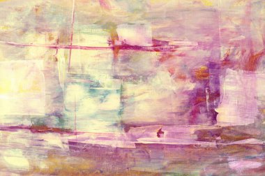 pembe sarı soyut artalanları el yapımı boyama