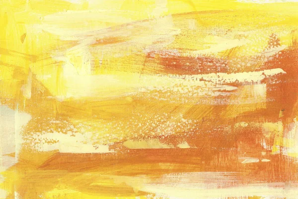 Siena amarillo abstracto backround pintura hecha a mano — Foto de Stock