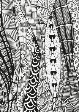 siyah ve beyaz soyut arkaplan