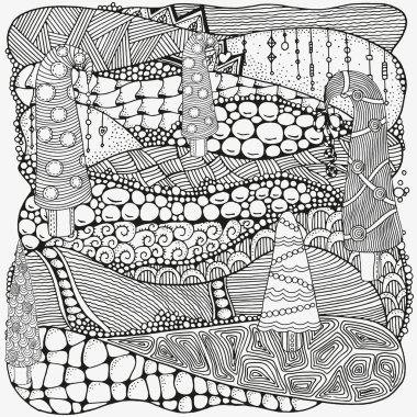 siyah ve beyaz soyut arkaplan