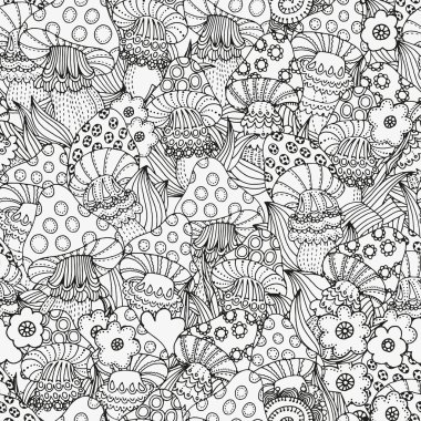 Fantezi peri mantar sihirli orman.