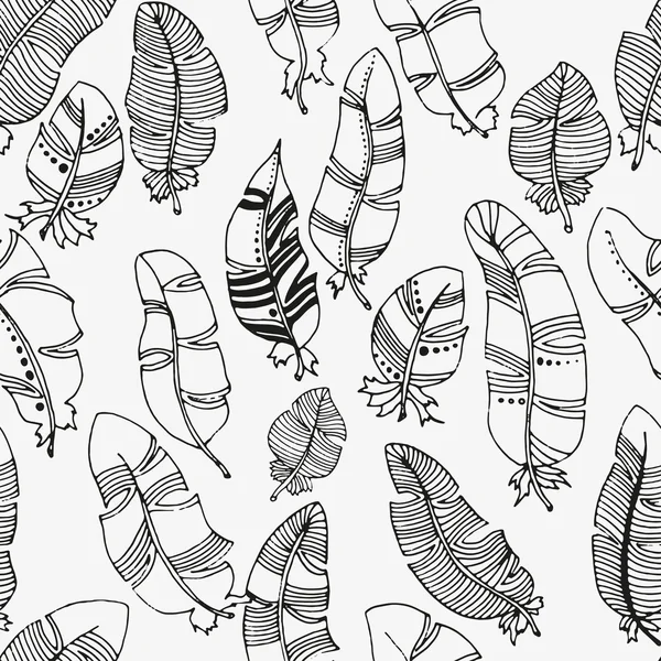 sanatsal tüyler seamless modeli