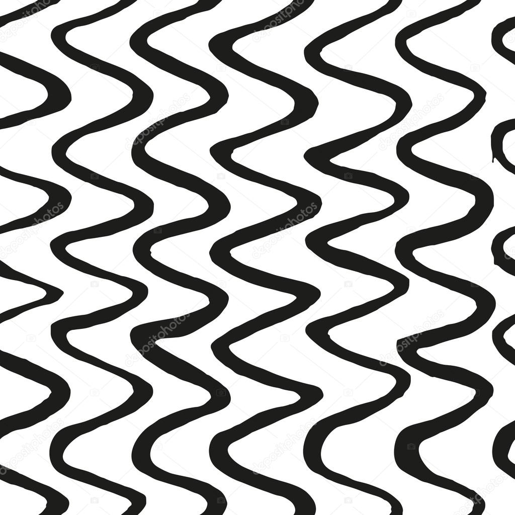 Black and white abstract pattern