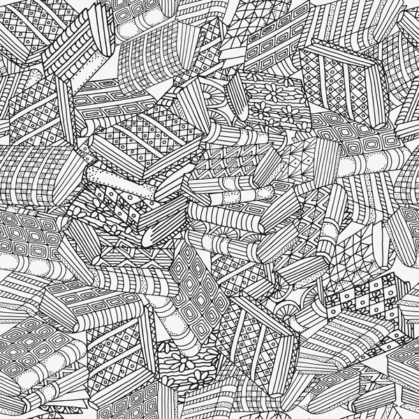 Sanatsal kitaplarla dikişsiz desen