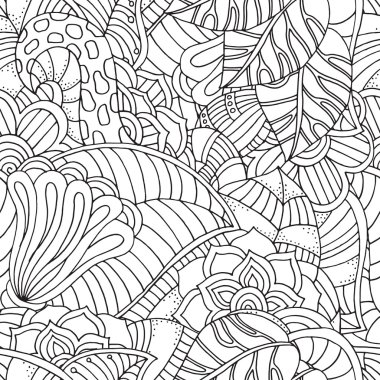 Boyama kitabı için seamless modeli