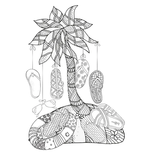 Set of summer doodles elements — Stock Illustration Set of summer doodles elements Royalty Free Stock Vectors