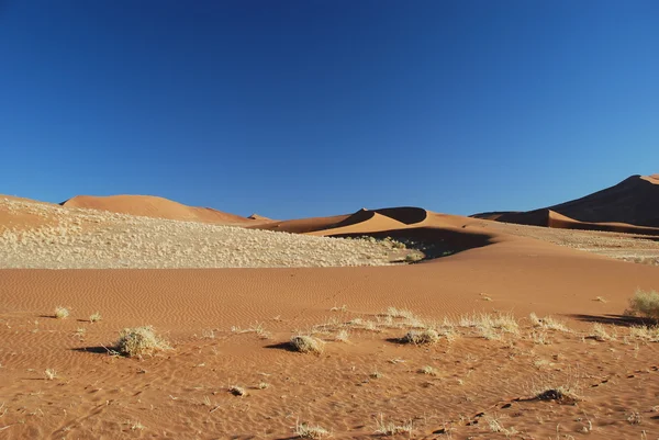 Namibië, Sossusvlei, uitzicht op zandduin — Stockfoto