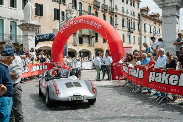 Vintage cars at Freedom Square Stock Image