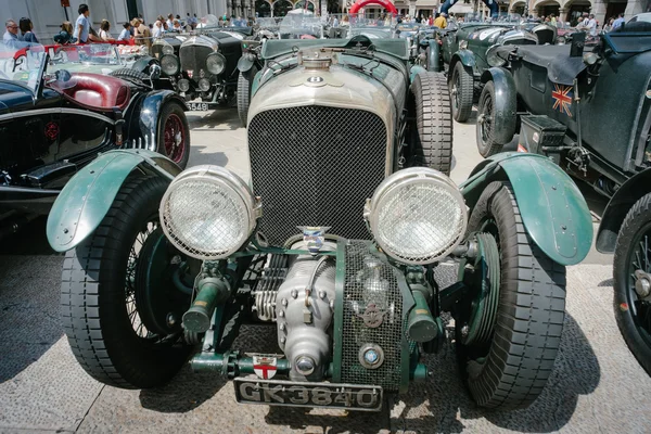 Vintage cars at Freedom Square Stock Photo