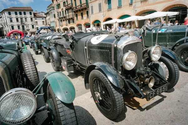 Vintage cars at Freedom Square Stock Image