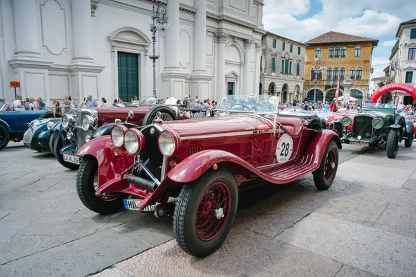 Vintage cars at Freedom Square Stock Image