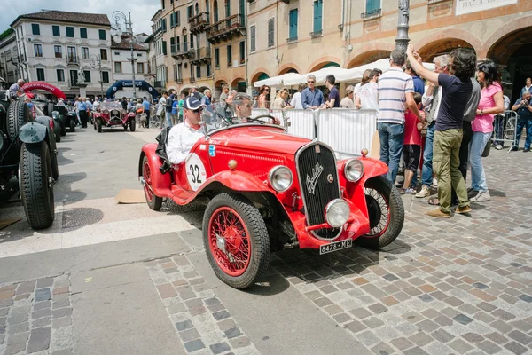 Vintage cars at Freedom Square Royalty Free Stock Photos