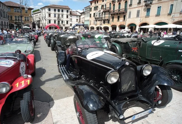 Vintage cars at Freedom Square Stock Picture