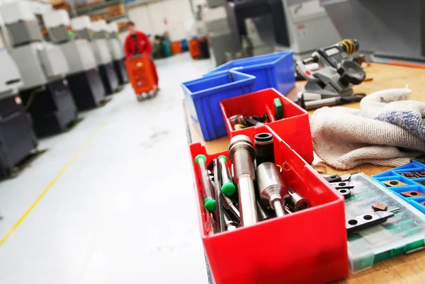 Staal verwerking van weergave — Stockfoto