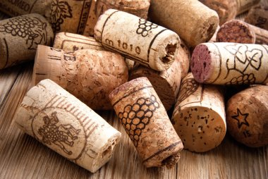 cork stoppers view clipart