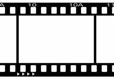 Film şeridi arka plan