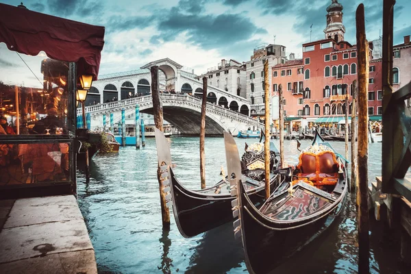 Vista ponte Rialto — Fotografia de Stock